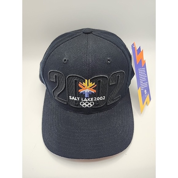 American Needle Other - Vintage 2002 Salt‎ Lake City Olympics Hat American Needle Navy Snapback NWT